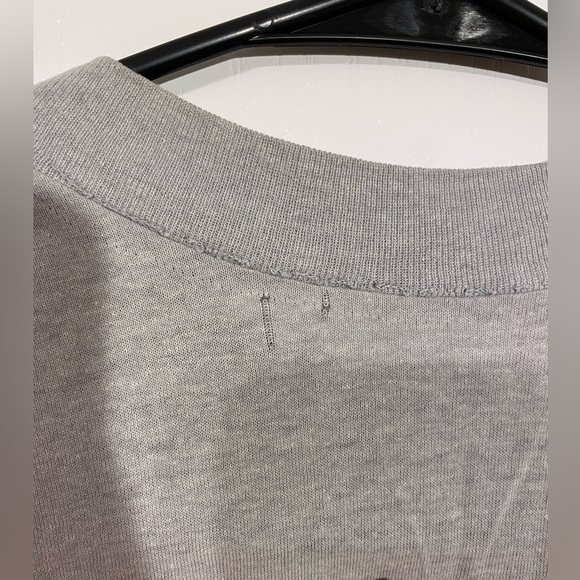 80s WWF Hulk Hogan Wrestling Graphic Tee Vintage Gray Youth Small - Picture 9 of 9